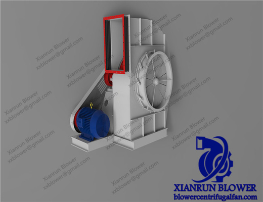 Ventilateur de fan centrifuge de chaudière industrielle 760rpm-2900rpm garantie de 1 an