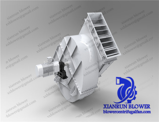 ventilateurs d'extraction industriels de 220V 380V, fan centrifuge radial de bride de débouché