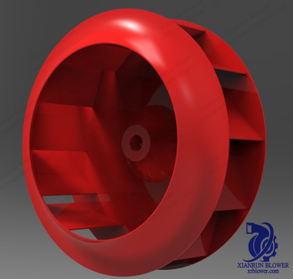 Fan centrifuge 5KW d'admission simple inclinée arrière - 350KW OIN 9001 a approuvé