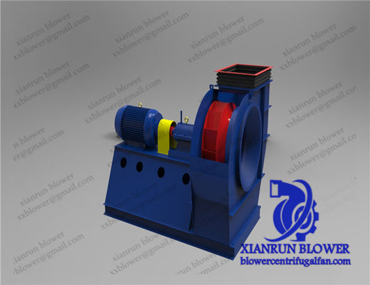 Ventilateur centrifugeur industriel avec un diamètre d'impulseur de 90 à 3500 mm pour une plage de température de l'air de 20 à 1000 degrés Celsius