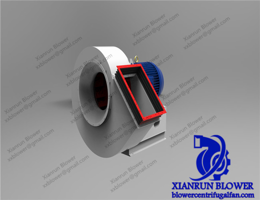 Rendement élevé centrifuge incurvé arrière du ventilateur de fan 1450r/min
