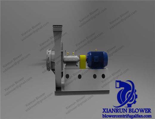 Ventilateur industriel centrifuge radial construit avec des matériaux durables pour les centrales électriques à ciment et les systèmes de dépoussiérage