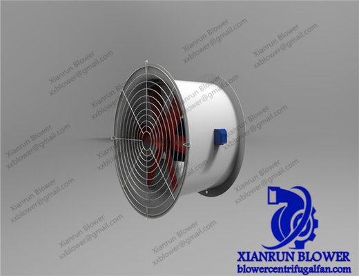 Les fans axiales industrielles de dépoussiérage libèrent le ventilateur d'extraction debout d'écoulement axial