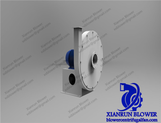 350KW fans industrielles résistantes, fan centrifuge d'écoulement d'acier inoxydable