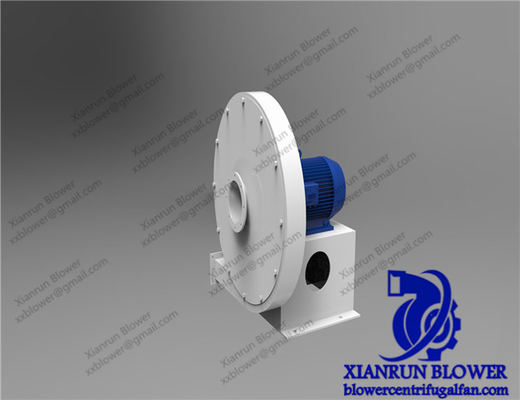350KW fans industrielles résistantes, fan centrifuge d'écoulement d'acier inoxydable
