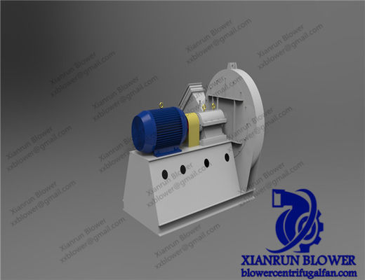 Ventilateur centrifuge radial robuste adapté pour un débit d'air élevé et un fonctionnement continu dans les systèmes de ventilation industrielle, soufflante centrifuge