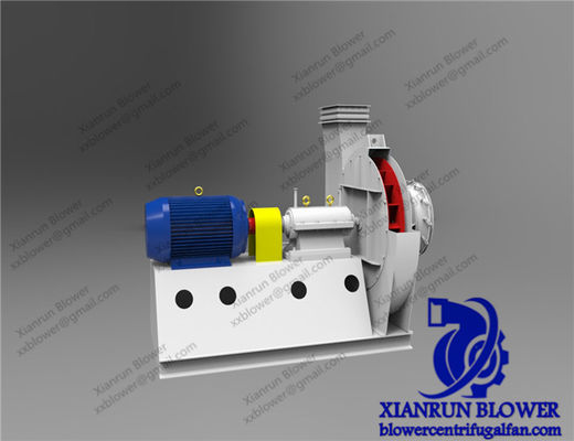 Ventilateur centrifuge radial robuste adapté pour un débit d'air élevé et un fonctionnement continu dans les systèmes de ventilation industrielle, soufflante centrifuge