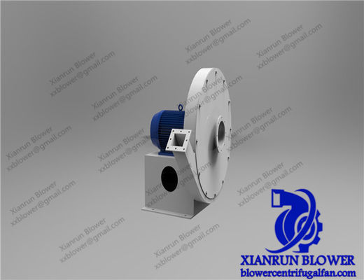 Ventilateur radial centrifuge industriel offrant une large plage de pression et un volume de débit d'air élevé pour les systèmes de traitement et de refroidissement chimiques du ciment