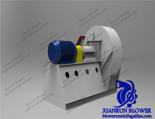 Ventilateur centrifugeur industriel avec un diamètre d'impulseur de 90 à 3500 mm pour une plage de température de l'air de 20 à 1000 degrés Celsius