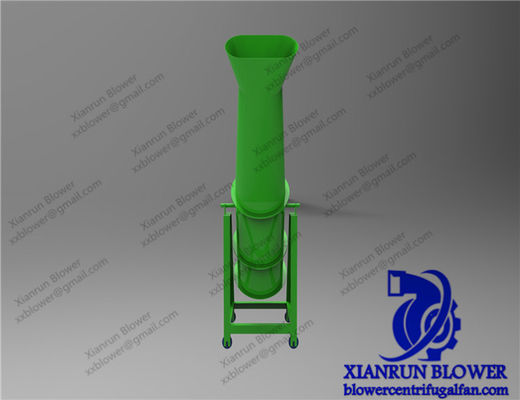 Ventilateurs axiaux industriels fournissant le mouvement de l'air et les performances de refroidissement pour le refroidissement rotatif et les applications de cylindres dans les fours à ciment