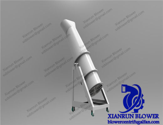 Ventilateurs axiaux industriels fournissant le mouvement de l'air et les performances de refroidissement pour le refroidissement rotatif et les applications de cylindres dans les fours à ciment