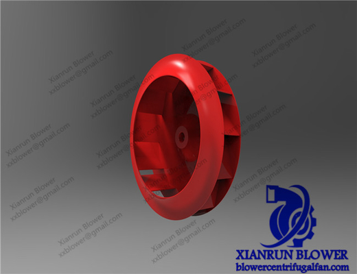 Équilibre statique/dynamique d'anti de la corrosion Q345 de fan roue à aubes centrifuge d'accessoires