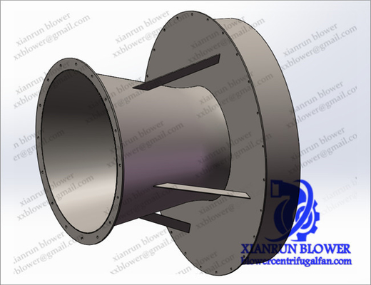 Silencieux centrifuge industriel de ventilateur, rotor centrifuge de fan/Chambre de rapport