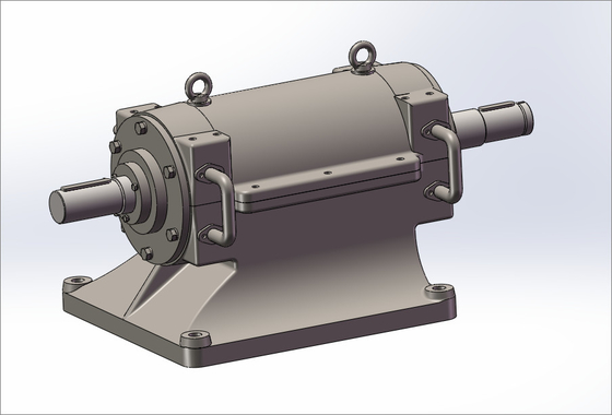 Rotor centrifuge de silencieux de roues à aubes d'aile de pièces de la fan Q345 soutenant la boîte d'incidence de rotor de cône