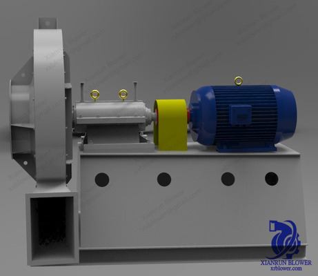 Grand ventilateur de fan centrifuge incurvé en avant 3000Pa-25425Pa