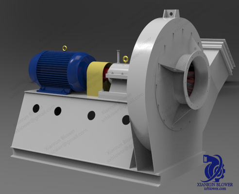 Grand ventilateur de fan centrifuge incurvé en avant 3000Pa-25425Pa