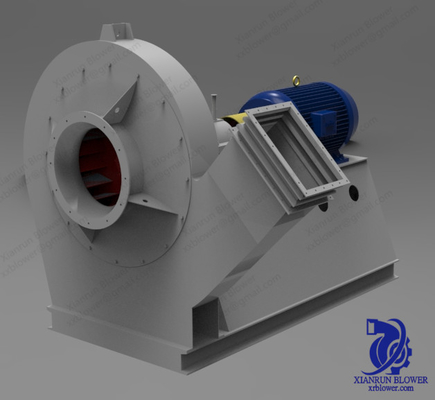 Grand ventilateur de fan centrifuge incurvé en avant 3000Pa-25425Pa