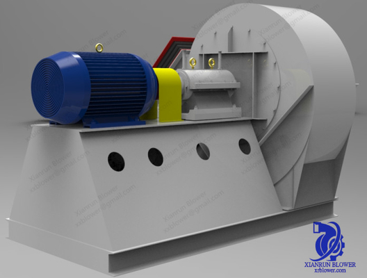 5 - 350KW fan centrifuge industrielle 220V à haute pression 380V pour le dessiccateur