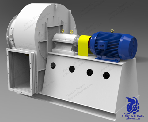 Fan centrifuge 5KW d'admission simple inclinée arrière - 350KW OIN 9001 a approuvé