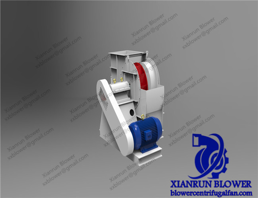 Fan centrifuge arrière d'acier au manganèse 380V 440V pour le dépoussiérage