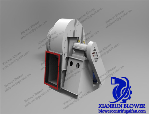 Fan centrifuge arrière 5KW - d'acier au carbone couleur 350KW adaptée aux besoins du client