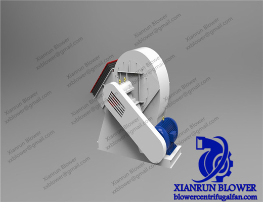 Fan centrifuge arrière 5KW - d'acier au carbone couleur 350KW adaptée aux besoins du client