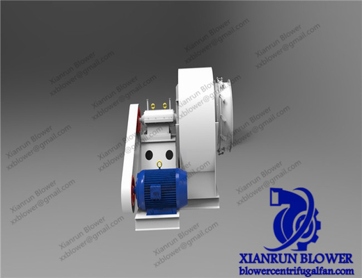 Fan centrifuge arrière 5KW - d'acier au carbone couleur 350KW adaptée aux besoins du client